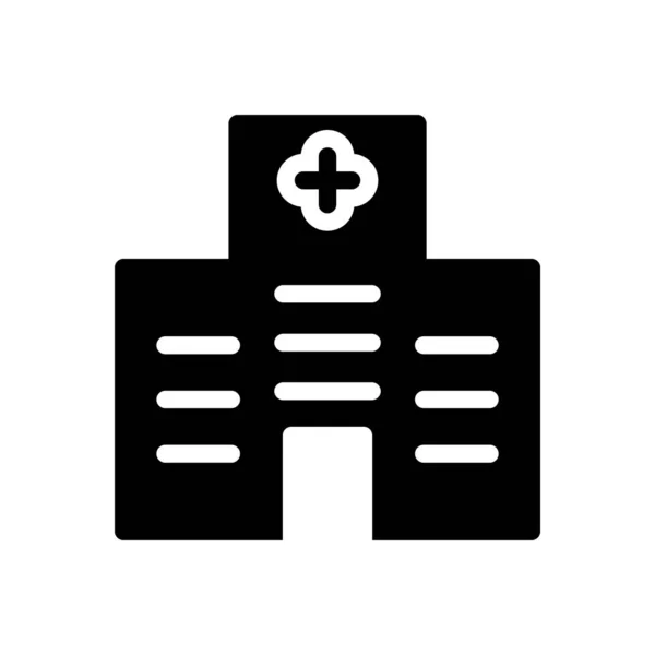 Illustration Vectorielle Hôpital Sur Fond Transparent Symboles Qualité Premium Icône — Image vectorielle