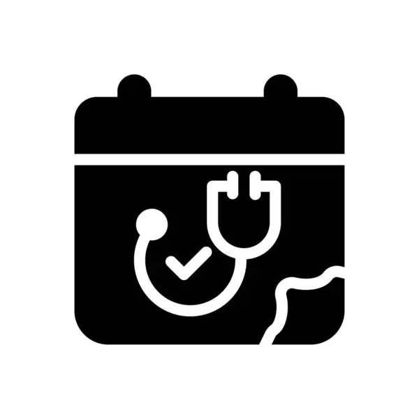 Medical Vector Illustration Transparent Background Premium Quality Symbols Glyphs Icon — Vettoriale Stock