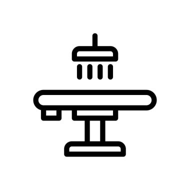 Şeffaf bir arkaplan üzerinde tıbbi vektör çizimi. Premium kalite sembolleri. Konsept ve grafik tasarım için ince çizgi simgesi.