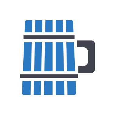 şeffaf bir arkaplan üzerinde kupa vektör çizimi. Konsept ve grafik tasarım için mükemmel kalite sembolleri..