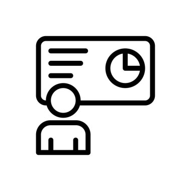 Şeffaf bir arkaplanda turta vektör çizimi. Konsept ve grafik tasarım için ince çizgi simgesi..