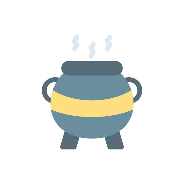 Cauldron Vector Illustration Transparent Background Premium Quality Symbols Stroke Icon — Image vectorielle