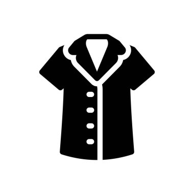 Şeffaf bir arkaplan üzerinde kısa kollu vektör çizimi. Konsept ve grafik tasarımı için özel kalite semboller.. 