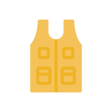 Saydam bir arkaplan üzerinde ceket vektör çizimi. Konsept ve grafik tasarım için kaliteli semboller..