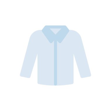 Saydam bir arkaplan üzerinde ceket vektör çizimi. Konsept ve grafik tasarım için kaliteli semboller.. 