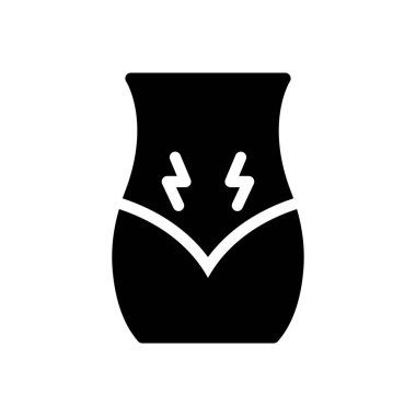 Şeffaf bir arkaplanda acı vektör illüstrasyonu. Konsept ve grafik tasarım simgeleri için kaliteli semboller.. 