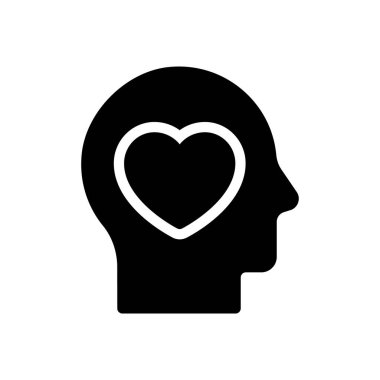 Şeffaf bir arkaplan üzerinde sevgi vektör illüstrasyonu. Konsept ve grafik tasarımı için özel kalite semboller.. 