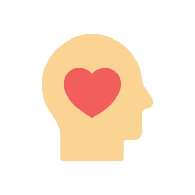 Şeffaf bir arkaplan üzerinde sevgi vektör illüstrasyonu. Konsept ve grafik tasarım için kaliteli semboller.. 