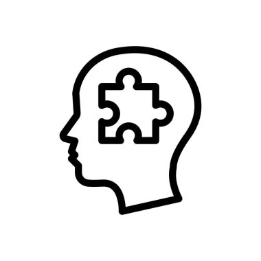 Şeffaf bir arkaplanda disleksi vektör çizimi. Konsept ve grafik tasarımı için ince çizgi simgesi..