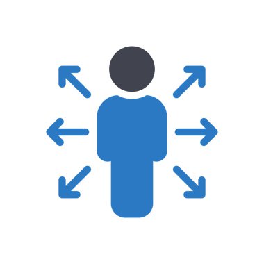 Şeffaf bir arkaplan üzerinde kişi vektör illüstrasyonu. Konsept ve grafik tasarım için mükemmel kalite sembolleri..
