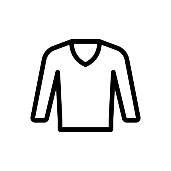 Shirt Vector Illustration Transparent Background Premium Quality Symbols Thin Line — Vector de stock