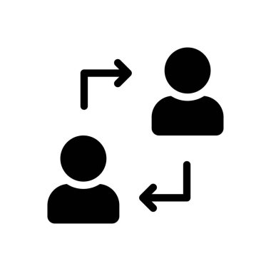 Şeffaf bir arkaplan üzerinde kişi vektör illüstrasyonu. Konsept ve grafik tasarım için mükemmel kalite sembolleri..