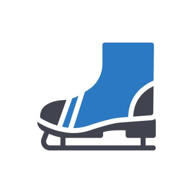 Şeffaf bir arkaplan üzerinde paten vektör illüstrasyonu. Konsept ve grafik tasarımı için mükemmel kalite semboller.. 