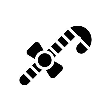 Şeffaf bir arkaplan üzerinde şeker vektörü çizimi. Konsept ve grafik tasarım simgeleri için kaliteli semboller.. 