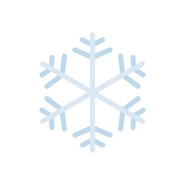 Şeffaf bir arkaplan üzerinde kar tanesi vektör çizimi. Konsept ve grafik tasarımı için premimium kalite simgeleri.. 