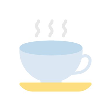 Saydam bir arkaplan üzerindeki çay vektörü çizimi. Konsept ve grafik tasarımı için birinci sınıf kalite simgeler.. 