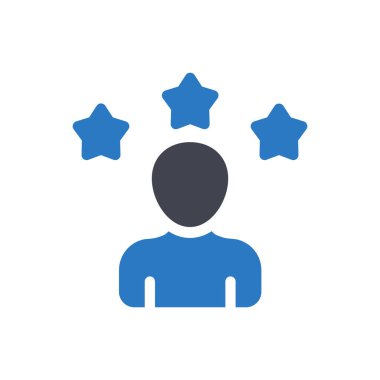 Şeffaf bir arkaplan üzerinde yıldız vektör çizimi. Konsept ve grafik tasarım için mükemmel kalite sembolleri..