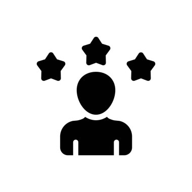 Şeffaf bir arkaplan üzerinde yıldız vektör çizimi. Konsept ve grafik tasarım için mükemmel kalite sembolleri..