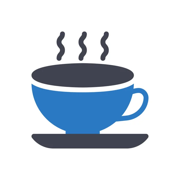 Tea Vector Illustration Transparent Background Premium Quality Symbols Glyphs Icon — Stock Vector