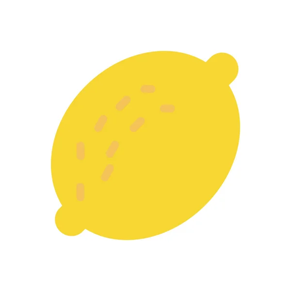 Citronové Vektorové Ilustrace Průhledném Pozadí Symboly Prvotřídní Kvality Ikona Tahu — Stockový vektor