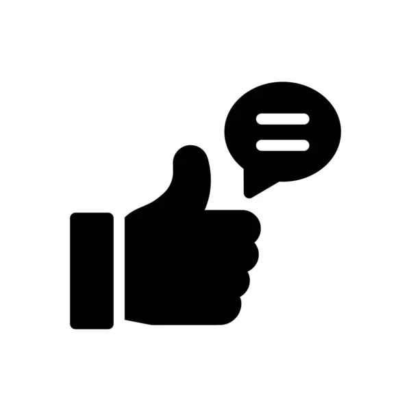 Thumbs Vector Illustration Transparent Background Premium Quality Symbols Glyphs Icon — Stock Vector