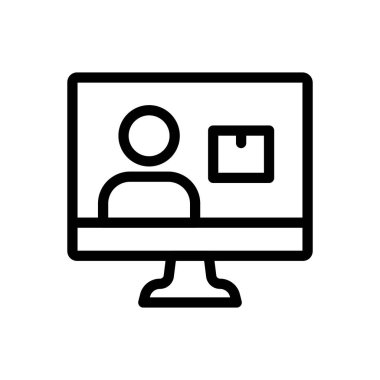 Saydam bir arkaplanda sosyal vektör çizimi. Premium kalite sembolleri. Konsept ve grafik tasarım için ince çizgi simgesi.