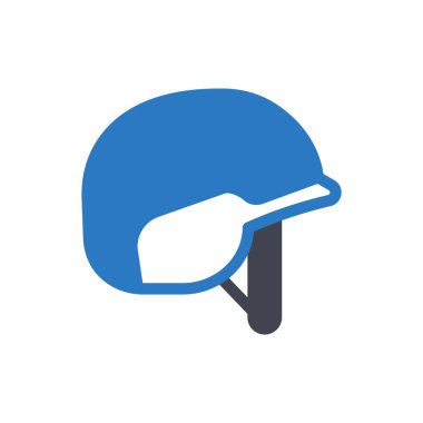 Şeffaf bir arkaplanda helment vektör illüstrasyonu. Konsept ve grafik tasarımı için mükemmel kalite sembolleri.. 