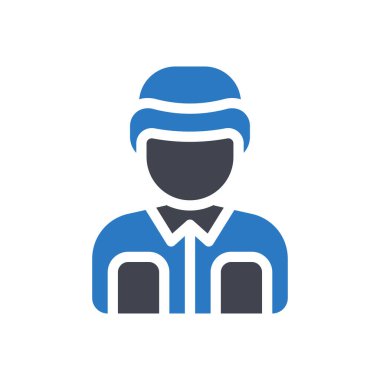 Şeffaf bir arkaplan üzerinde asker vektör çizimi. Konsept ve grafik tasarımı için özel kalite semboller..