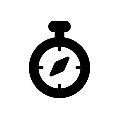 Şeffaf bir arkaplan üzerinde pusula vektör çizimi. Konsept ve grafik tasarımı için mükemmel kalite sembolleri..