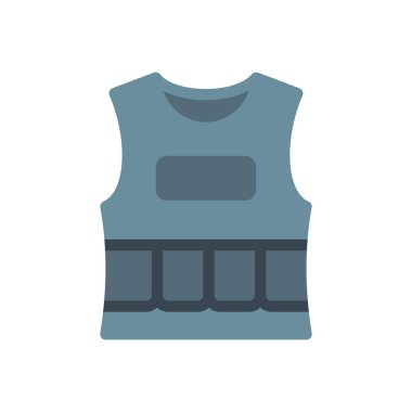 Şeffaf bir arkaplan üzerinde kurşun geçirmez vektör çizimi. Konsept ve grafik tasarımı için mükemmel kalite simgeleri..