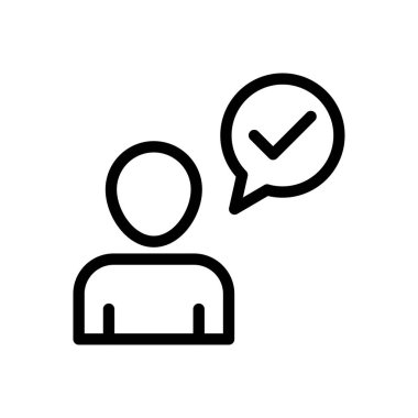 Saydam bir arkaplanda ahlaki vektör çizimi. Premium kalite sembolleri. Konsept ve grafik tasarım için ince çizgi simgesi.