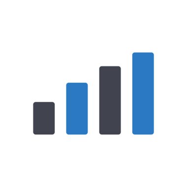 Şeffaf bir arkaplan üzerinde sinyal vektör illüstrasyonu. Konsept ve grafik tasarım için mükemmel kalite sembolleri..