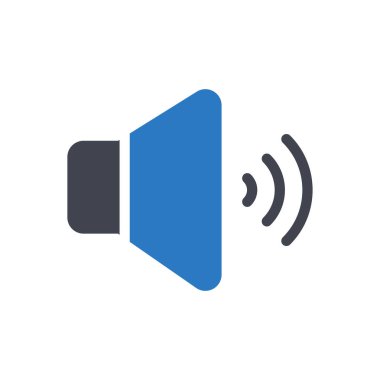 şeffaf bir arkaplan üzerinde ses vektörü illüstrasyonu. Konsept ve grafik tasarım için mükemmel kalite sembolleri.. 