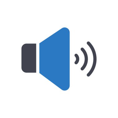 şeffaf bir arkaplan üzerinde ses vektörü illüstrasyonu. Konsept ve grafik tasarım için mükemmel kalite sembolleri..