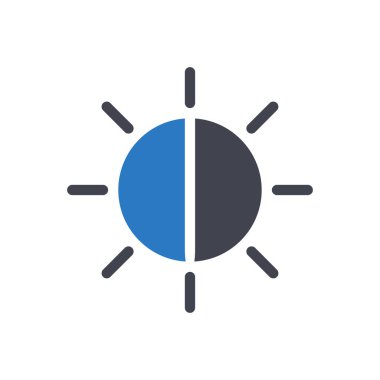 Şeffaf bir arkaplanda parlaklık vektör çizimi. Konsept ve grafik tasarımı için mükemmel kalite sembolleri.. 