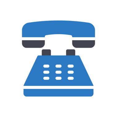 Şeffaf bir arkaplan üzerinde telefon vektör illüstrasyonu. Konsept ve grafik tasarımı için özel kalite semboller..