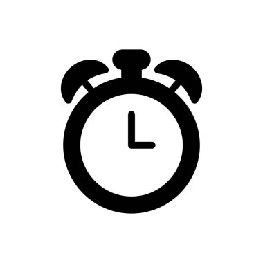 Şeffaf bir arkaplanda alarm vektör çizimi. Konsept ve grafik tasarım için en iyi kalite semboller..