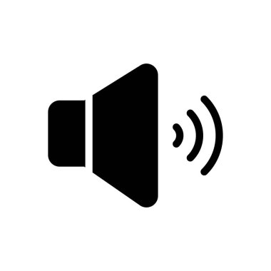 şeffaf bir arkaplan üzerinde ses vektörü illüstrasyonu. Konsept ve grafik tasarım için mükemmel kalite sembolleri.. 