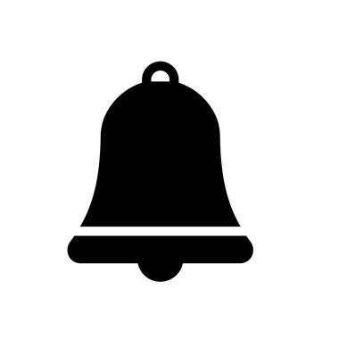 Şeffaf bir arkaplan üzerinde bildirim vektörü illüstrasyonu. Konsept ve grafik tasarımı için mükemmel kalite sembolleri.. 