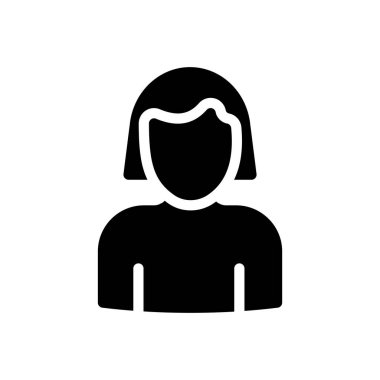 Şeffaf bir arkaplan üzerinde kullanıcı vektör illüstrasyonu. Konsept ve grafik tasarım için kaliteli semboller.. 