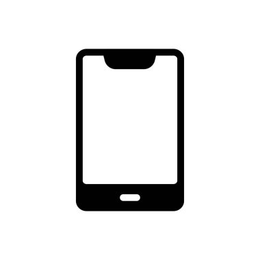 Şeffaf bir arkaplan üzerinde mobil vektör illüstrasyonu. Konsept ve grafik tasarımı için kaliteli semboller.. 