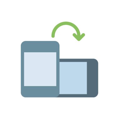 Şeffaf bir arkaplan üzerinde vektör illüstrasyonunu döndür. Konsept ve grafik tasarım için birinci sınıf kalite simgeleri.. 