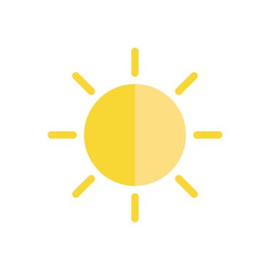 Şeffaf bir arkaplan üzerinde parlaklık vektör illüstrasyonu. Konsept ve grafik tasarımı için premimium kalitesi simgeleri.. 