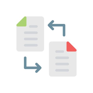 Şeffaf bir arkaplan üzerindeki dosya vektör illüstrasyonu. Konsept ve grafik tasarım için kaliteli simgeler.. 