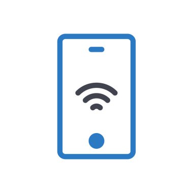 Şeffaf bir arkaplan üzerinde wifi vektör illüstrasyonu. Konsept ve grafik tasarımı için mükemmel kalite sembolleri.. 