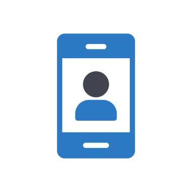 Şeffaf bir arkaplan üzerinde profil vektör çizimi. Konsept ve grafik tasarımı için kaliteli semboller.. 