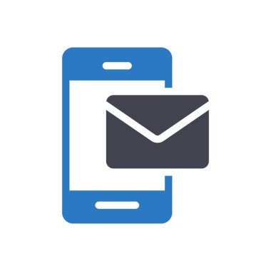 Şeffaf bir arkaplan üzerinde ileti vektör illüstrasyonu. Konsept ve grafik tasarımı için kaliteli semboller..