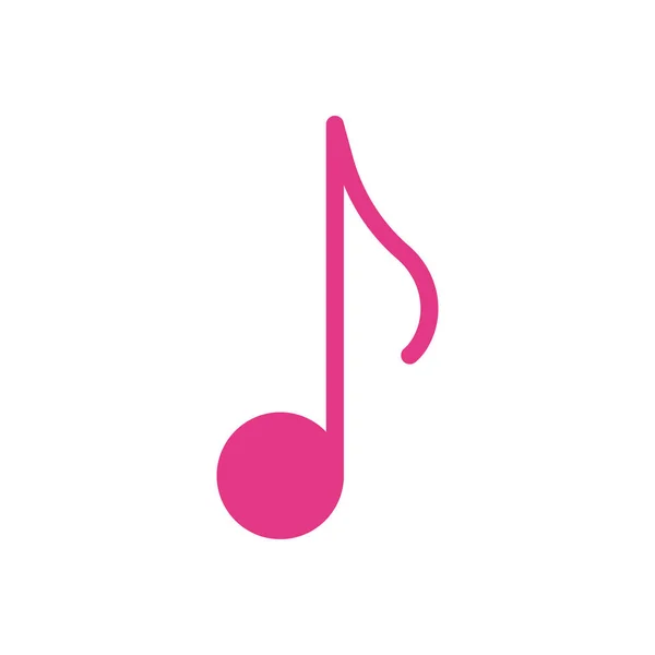 Illustration Vectorielle Musique Sur Fond Transparent Symboles Qualité Premium Icône — Image vectorielle