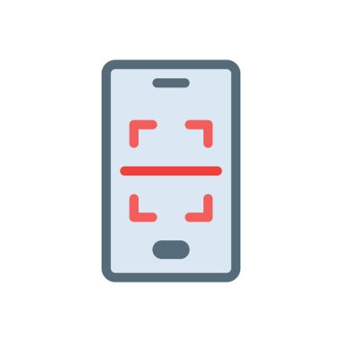 Şeffaf bir arkaplan üzerindeki vektör illüstrasyonunu tara. Konsept ve grafik tasarımı için birinci sınıf kalite simgeler..