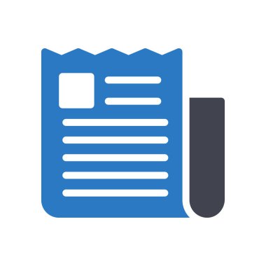 Şeffaf bir arkaplan üzerinde haber vektörü illüstrasyonu. Konsept ve grafik tasarımı için mükemmel kalite sembolleri.. 